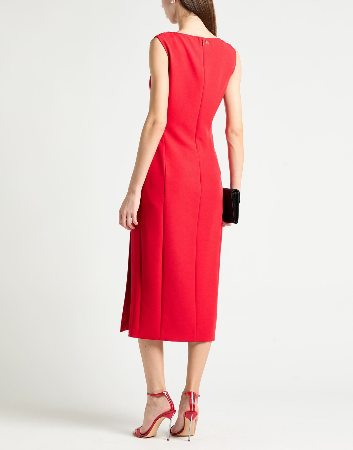 Just Cavalli Womens Midi dress in Red
