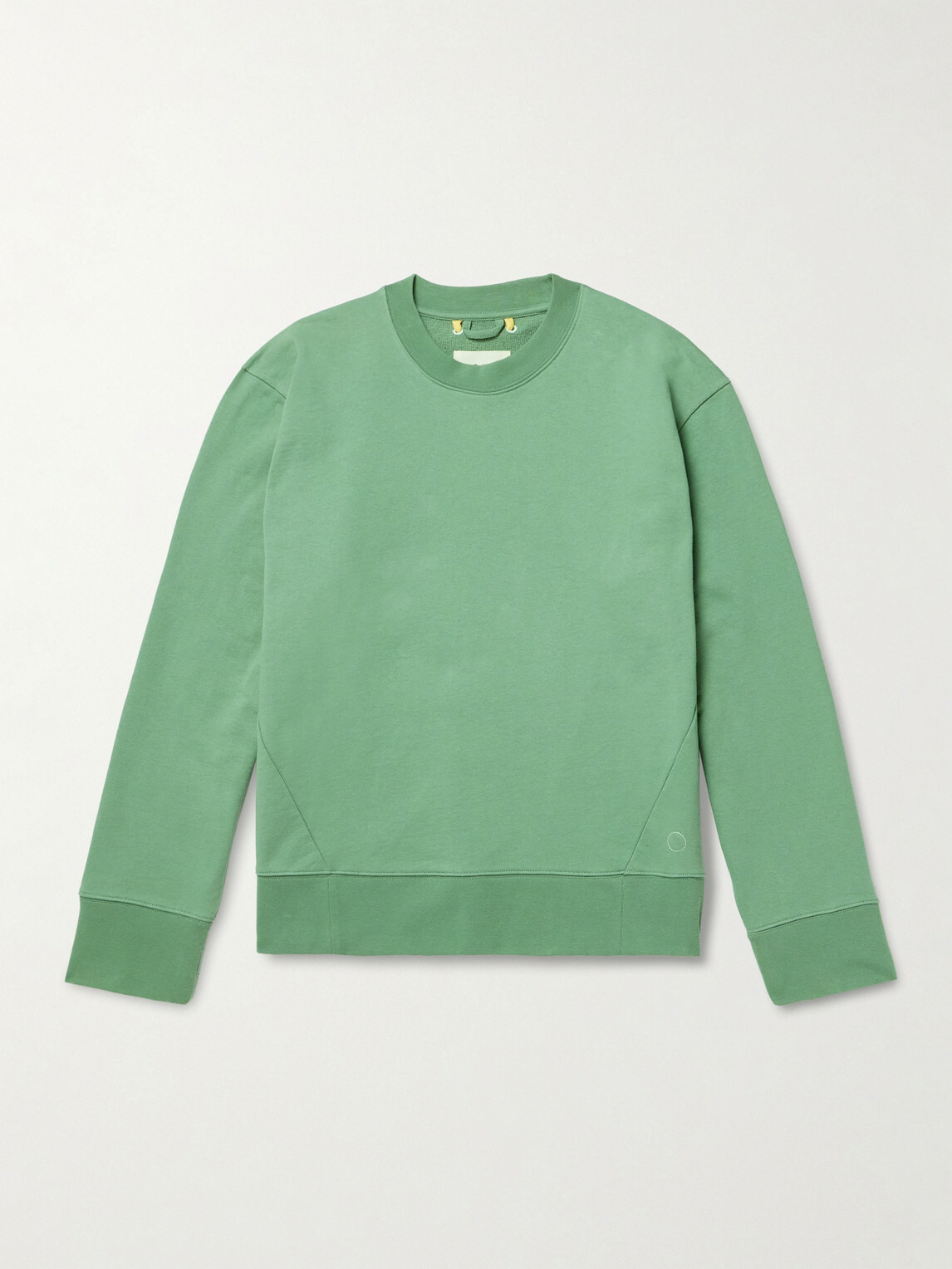 Folk - Anniversary Cotton-Jersey Sweatshirt - Green