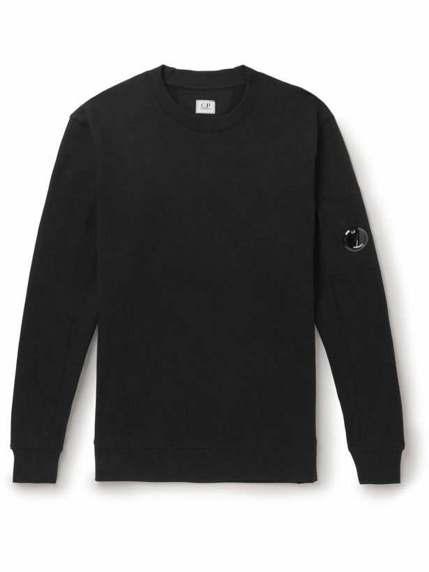 Photo: C.P. Company - Cotton-Jersey Sweatshirt - Black