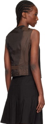 OUR LEGACY Black Base Vest