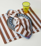 La DoubleJ Riviera Cioccolato Large set of 2 napkins