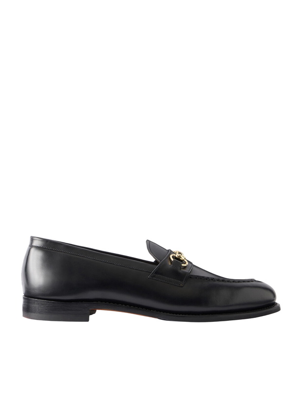 Photo: Grenson - Franklin Horsebit-Embellished Leather Loafers - Black
