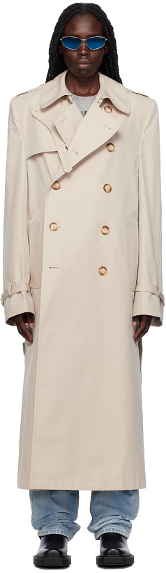 Photo: VTMNTS White Tailored Trench Coat