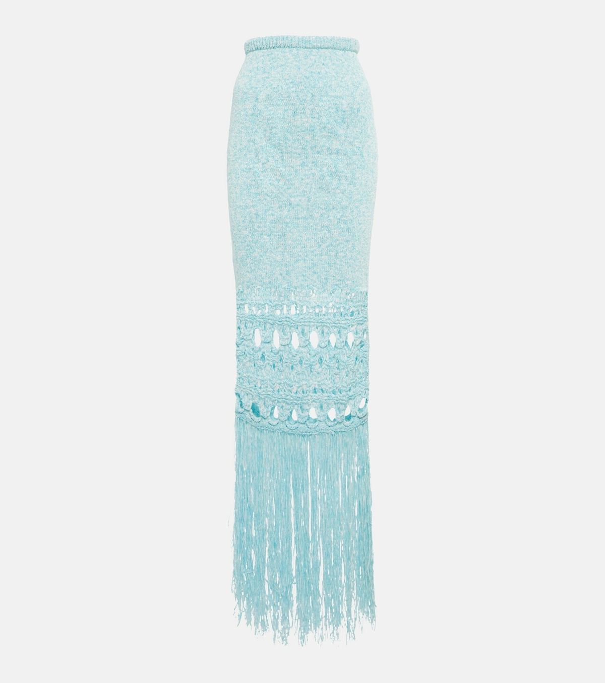 Christopher Esber - Fringe-trimmed maxi skirt Christopher Esber