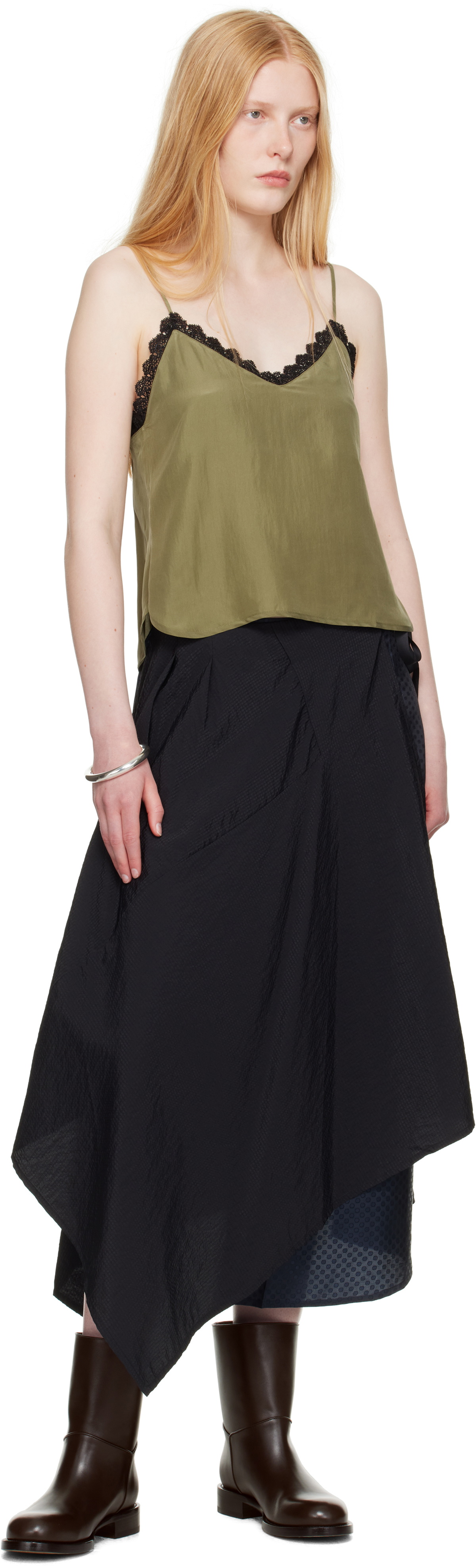 Our Legacy × Armani SARO SKIRT OUR LEGACY WORK SHOP Emporio Armani Navy Saro Midi Skirt Our