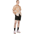 Clot Brown Dickies Edition Tie-Dye Short Sleeve Shirt
