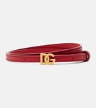 Dolce&Gabbana DG leather belt