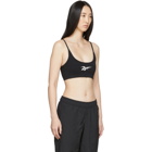 Reebok Classics Black Classics Big Logo Bra