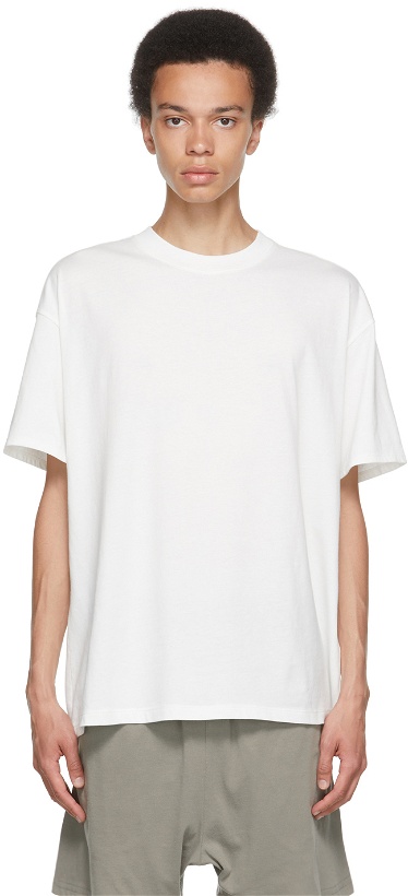 Photo: Essentials Three-Pack White Jersey T-Shirts