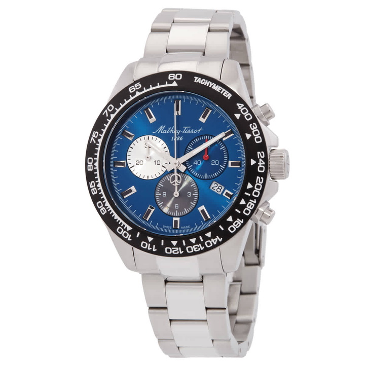Photo: Mathey-Tissot Chrono II Chronograph Quartz Blue Dial Mens Watch H938CHABU