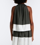 Proenza Schouler White Label Esme cotton poplin top