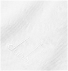 Dunhill - Slim-Fit Contrast-Tipped Cotton-Piqué Polo Shirt - White