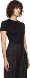 Mugler Black Pierced Baby T-shirt