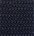 Charvet - 4.5cm Knitted Silk Tie - Blue