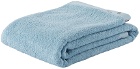 Off-White Blue Swimming Logo Shower Towel