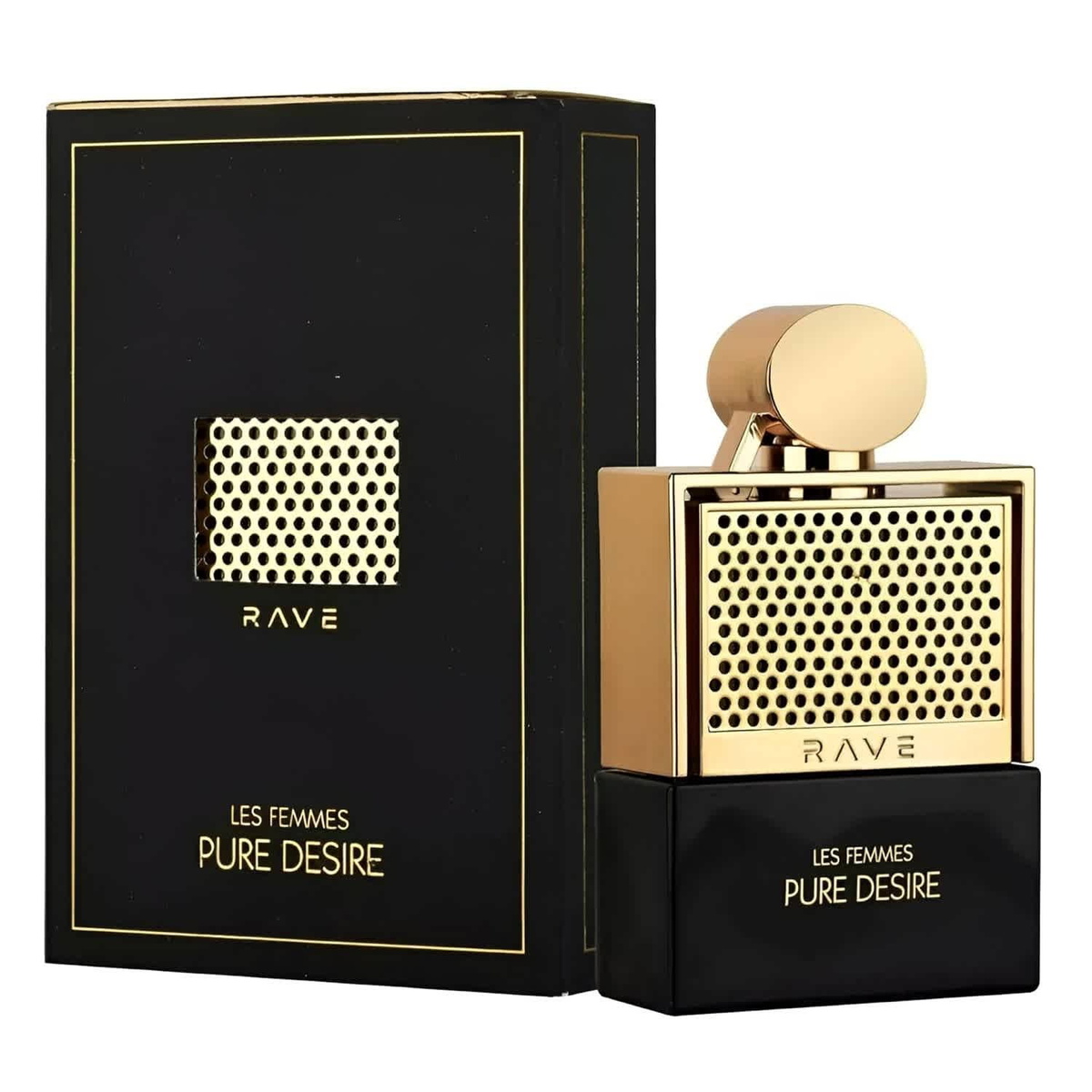 Lattafa Ladies Rave Pure Desire Gold EDP Spray 3.4 oz Fragrances 6291106069211