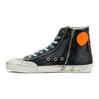 Golden Goose Black Francy Penstar Classic High-Top Sneakers