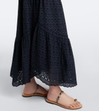 Ulla Johnson Constance broderie anglaise cotton midi dress