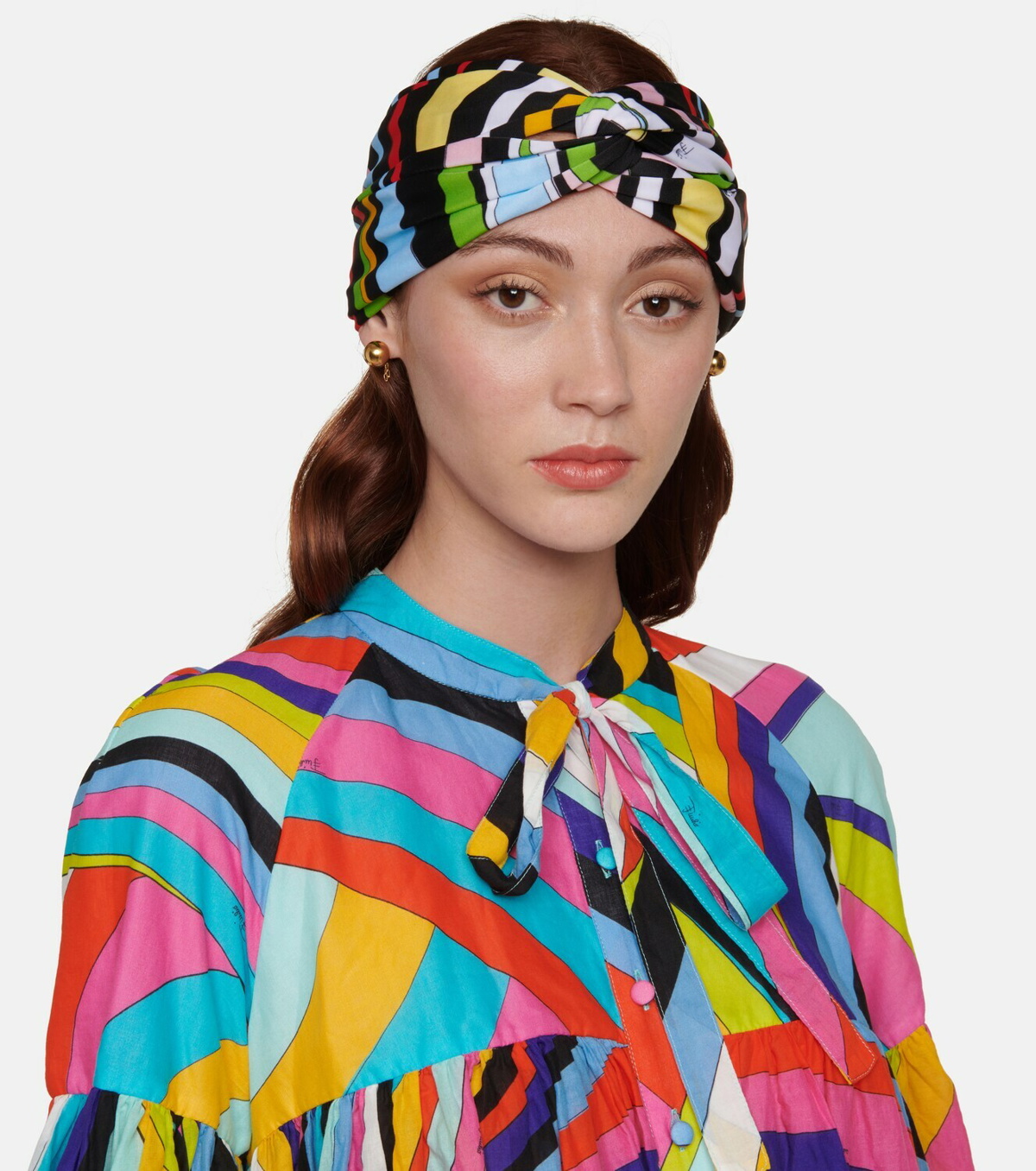 Pucci - Printed headband Emilio Pucci