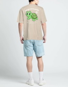 Msgm Mens T-shirt in Beige