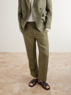 John Lobb - Seaford Full-Grain Leather Sandals - Brown