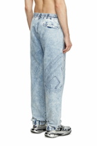 Diesel Slim D-Labb Track denim - Jeans - Unisex - Blue