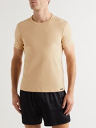 TOM FORD - Stretch Cotton-Jersey T-Shirt - Neutrals