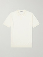 John Smedley - Noah Sea Island Cotton Polo Shirt - Neutrals