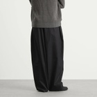 Comme des Garçons Homme Men's Cotton Twill Tailored Trousers in Black