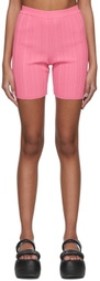 Marco Rambaldi Pink Viscose Shorts