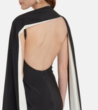 Rodarte - Cutout crêpe gown