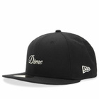 Dime Men's Cursive New Era Cap in Black