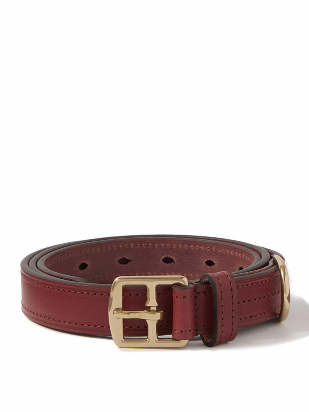 Photo: Anderson's - 2.5cm Leather Belt - Brown