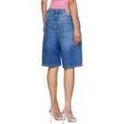 Diesel Blue De-Sire-Short Denim Shorts