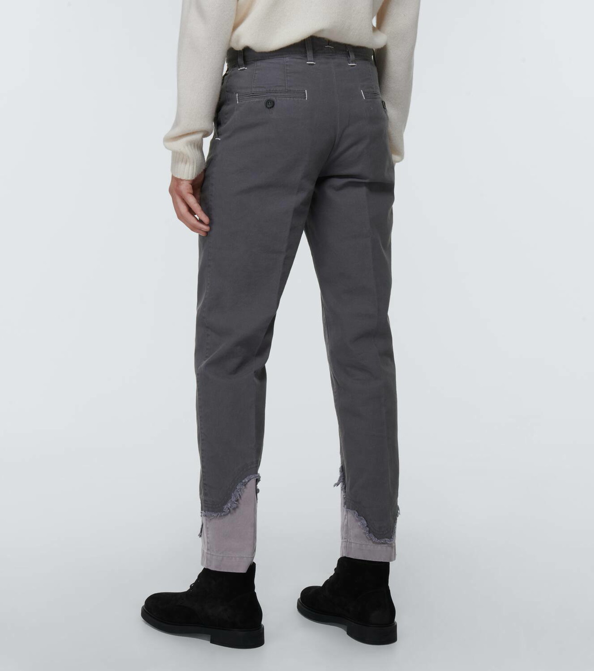 Incotex x Facetasm Straight cotton chinos
