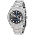 Rolex Yacht-Master Rhodium Dial Steel and Platinum Oyster 37 mm Watch 268622RSO