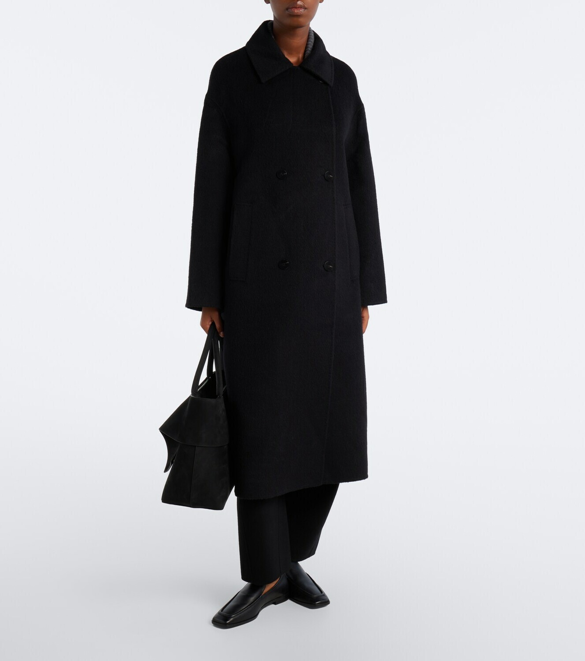 Lisa Yang Doublé wool and alpaca coat
