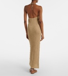 Staud Isola crochet embellished cotton beach dress