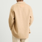 JW Anderson Men's Oversized Shirt Jacket in Clay Melange