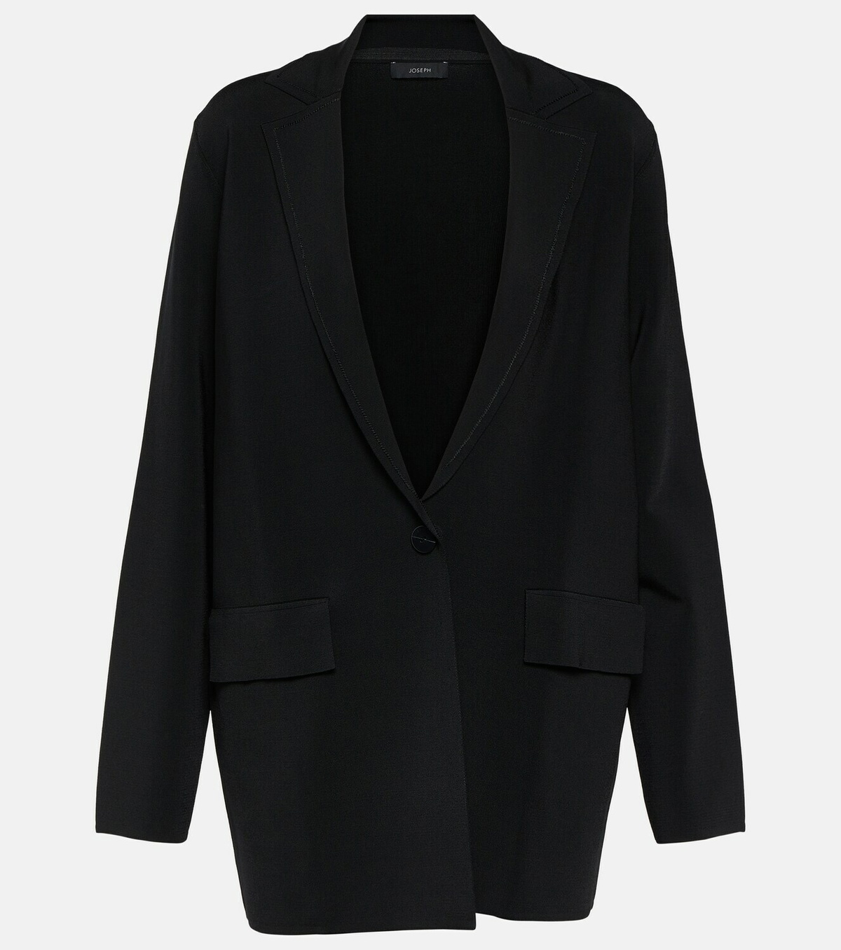 Joseph Single-breasted crêpe blazer