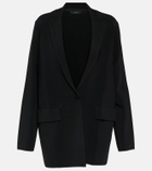 Joseph Single-breasted crêpe blazer