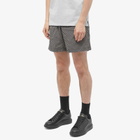 Alexander McQueen Men's Polka Dot Skull Swim Short in Black/Ivory