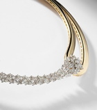 Yeprem Golden Strada 18kt gold necklace with diamonds