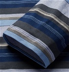 Hanro - Jolan Mercerised Striped Cotton-Jersey Pyjama Set - Storm blue