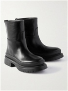 Valentino - Leather Boots - Black