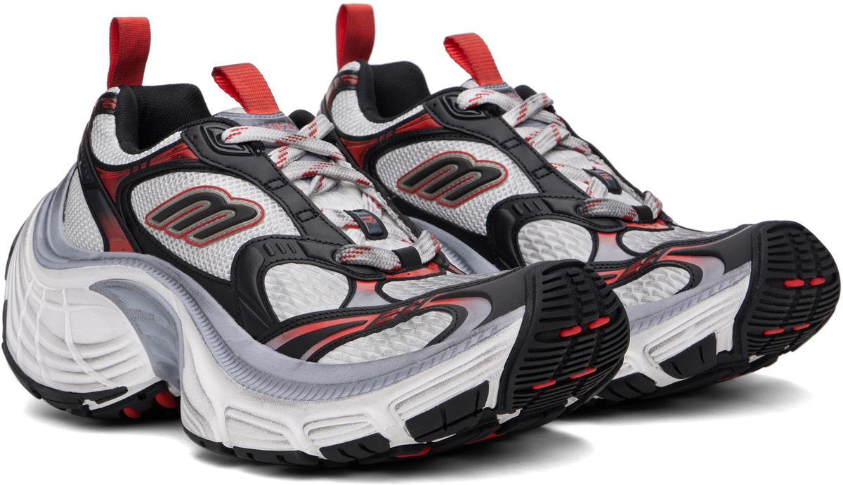 Balenciaga White & Black 10XL Sneakers Balenciaga