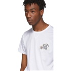 Moncler White Logo Patches T-Shirt
