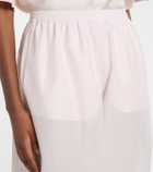 Loulou de Saison Almaya cotton and silk balloon pants