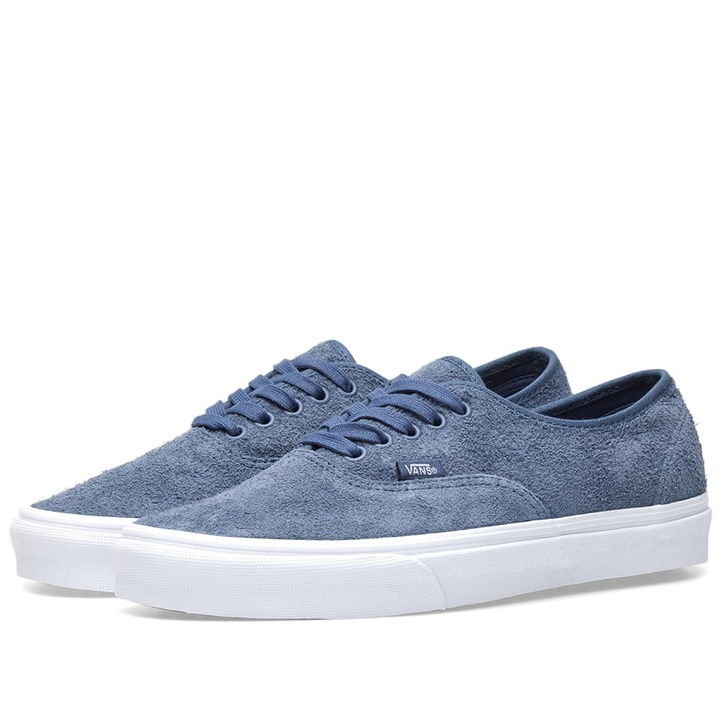 Photo: Vans UA Authentic Hairy Suede Blue