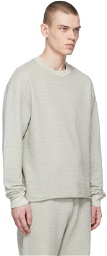 John Elliott Beige Cotton Sweatshirt